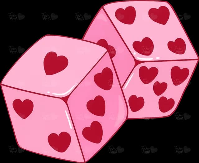 Dados de corazones